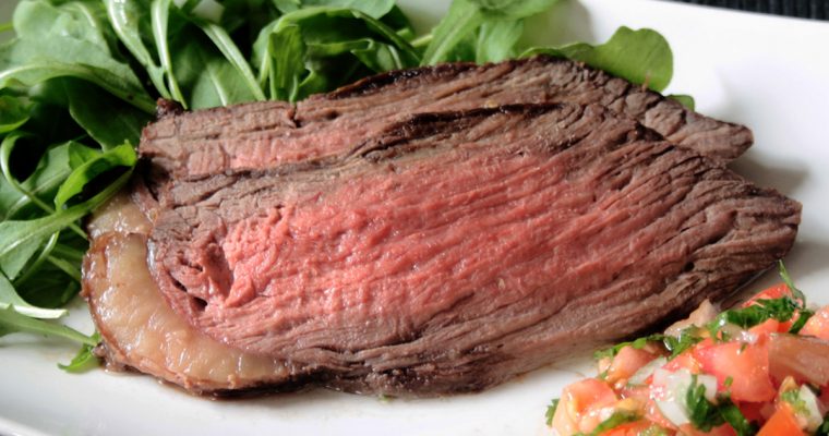 Rosbife de picanha (Roast beef di “picanha”)