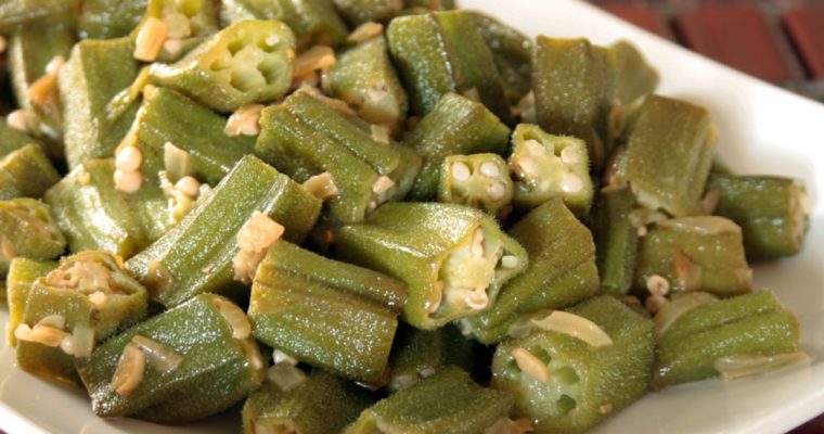 Quiabo refogado (Okra/gombo in umido)