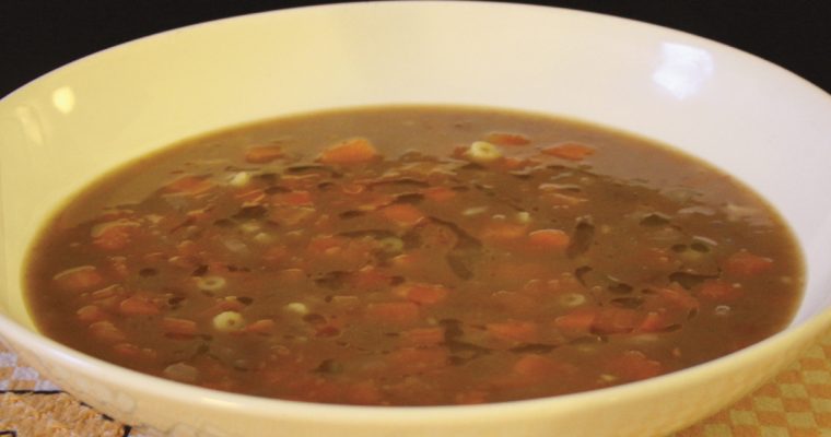 Sopa de feijão (Beans Soup)